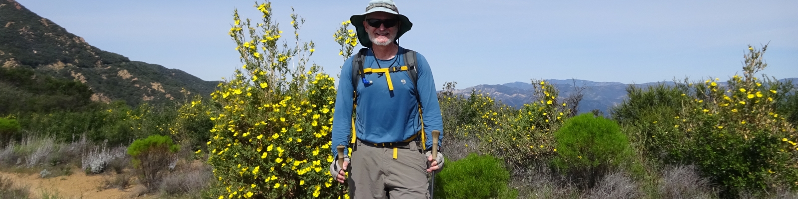 Tony on Romero Trail